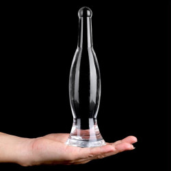 ClearlyHorny Plug transparent Bottle S 18 x 4.5cm